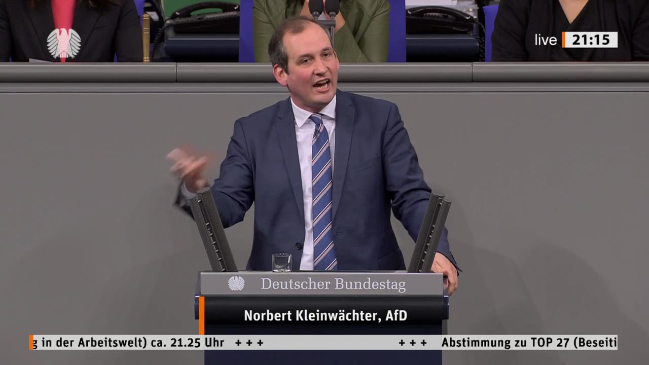 Norbert Kleinwächter Rede vom 20.04.2023 - Beseitigung von Gewalt und Belästigung in der Arbeitswelt