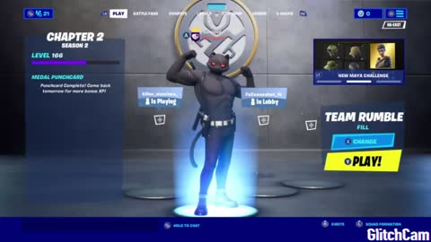 Playing fortnite