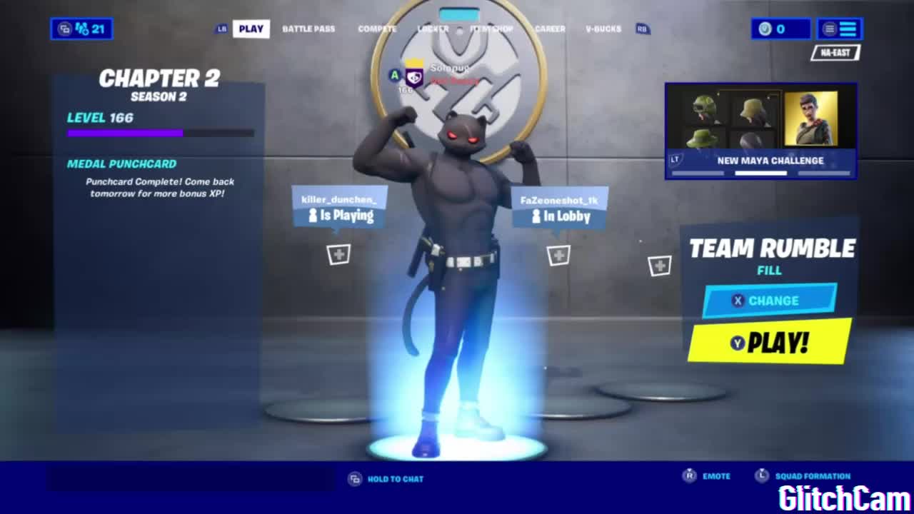 Playing fortnite