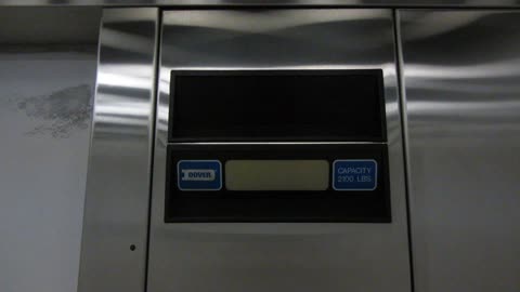80s Dover Impulse hydraulic elevator at Architecture Hall Library UNL