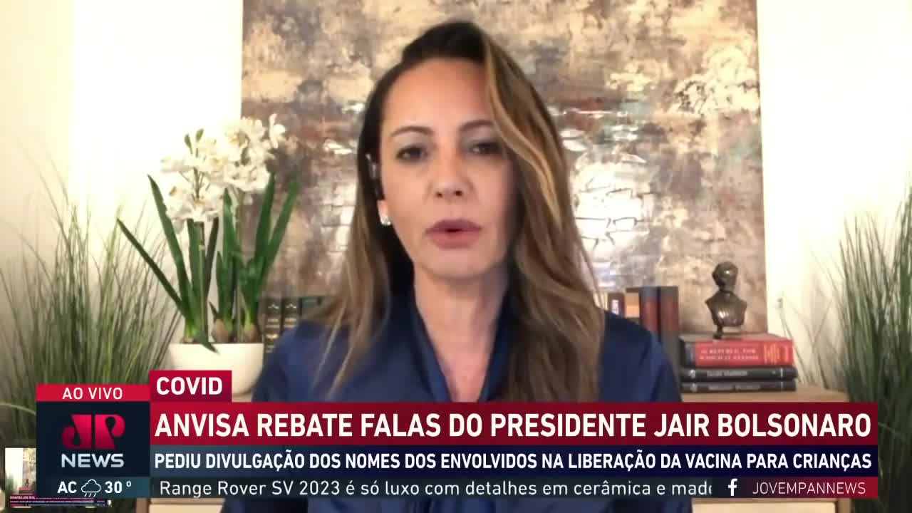 Anvisa afronta presidente Jair Bolsonaro após liberação das vacinas p crianças
