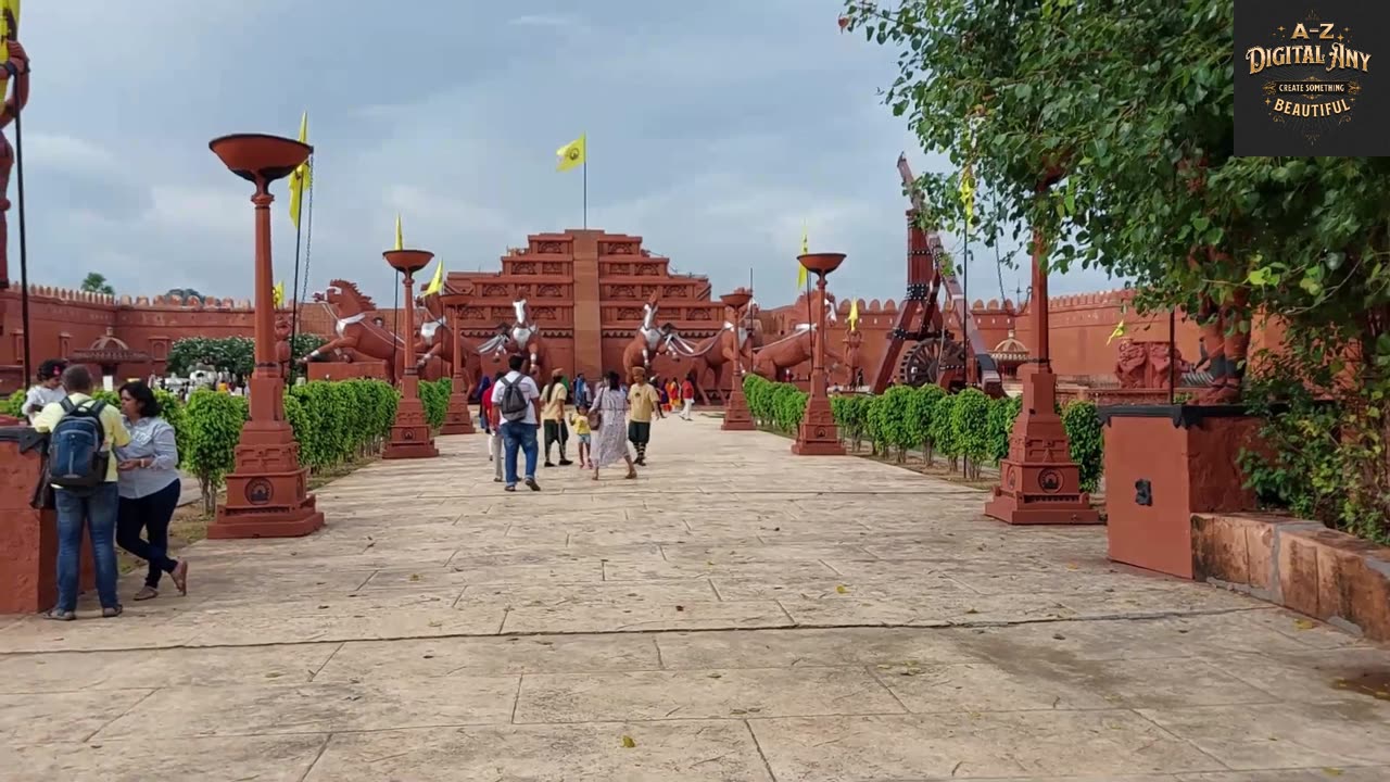 Baahubali - Set Actual Place