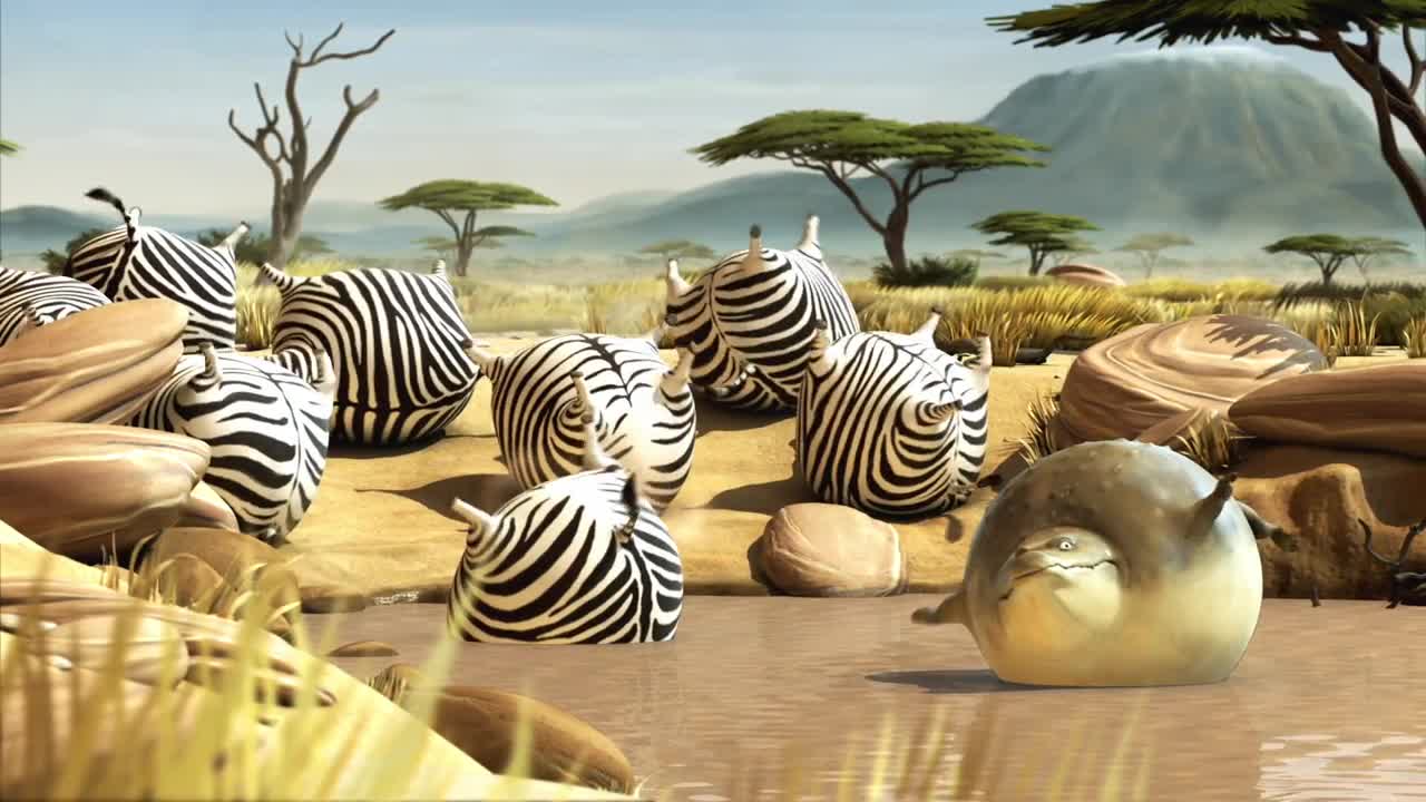 ROLLIN` SAFARI - what if animals were round_