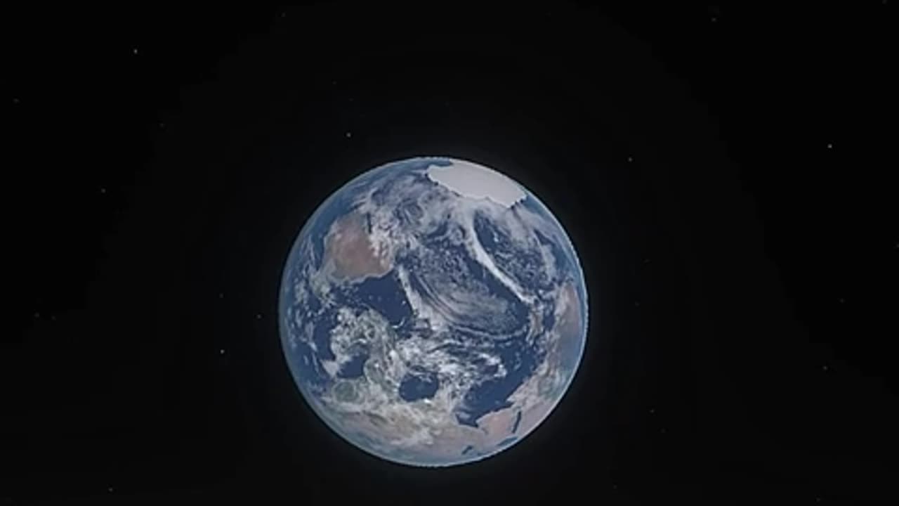 Earth and the moon