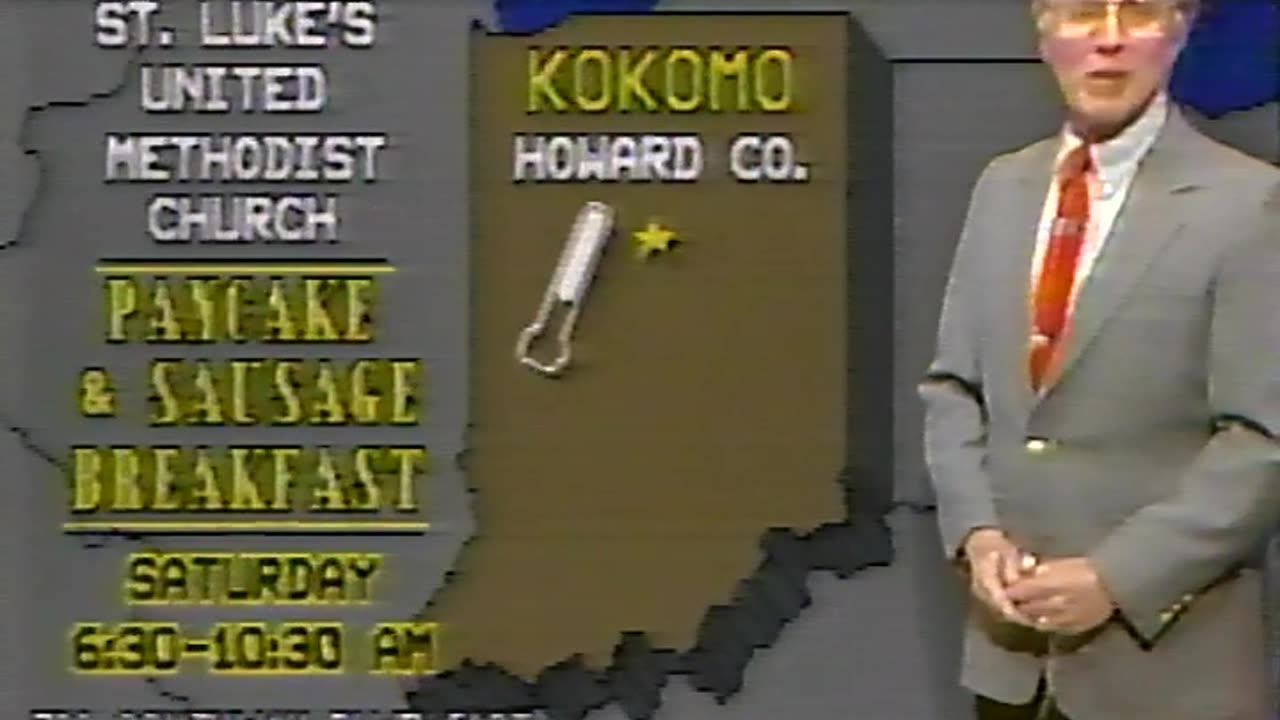 March 27, 1987 - Stan Wood's Roving Thermometer Checks Kokomo