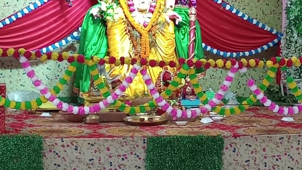 #?Ganesh ji ka puja #@ very good video @#🤪