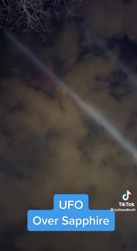 UFO seen in Las Vegas over Sapphire club.