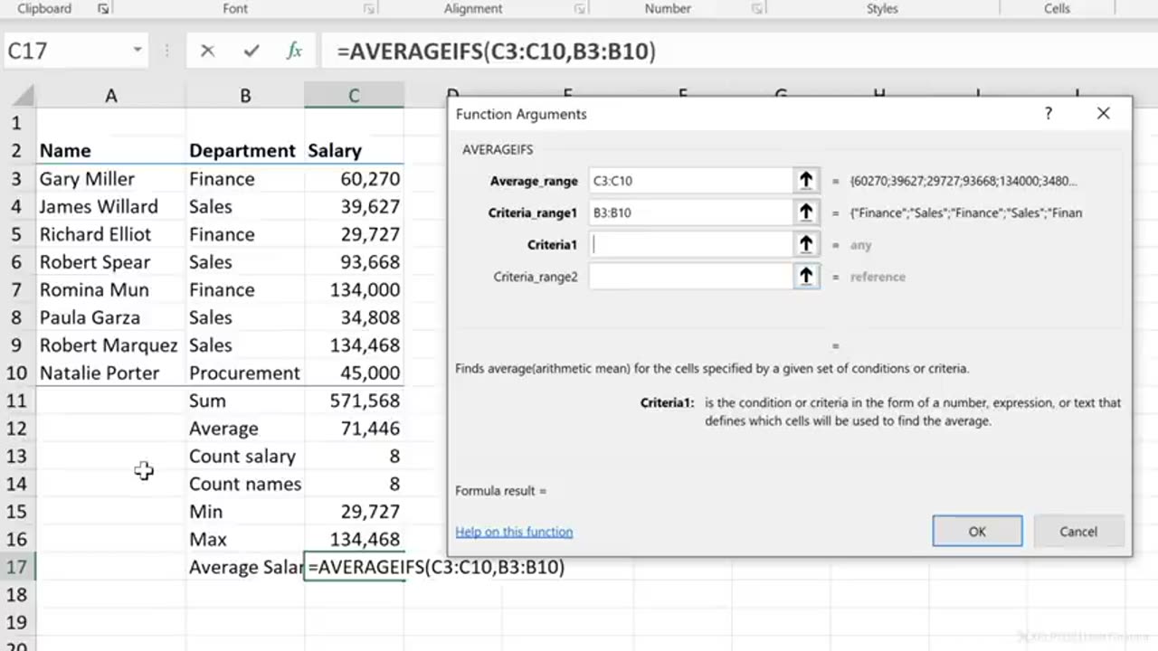 Basic Excel Formulas and Functions You NEED to KNOW!