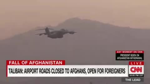 Breaking: Taliban announce that Afghans will be banned from leaving.