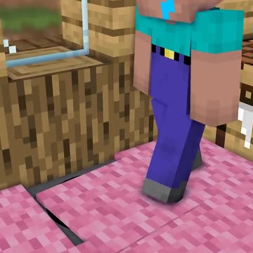 HELP Zombie VS NASTY Noob in the Toilet - Monster School Minecraft Animation
