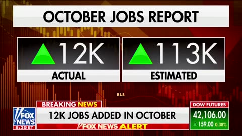 Final Jobs Report Before Election Day Is a DISASTER