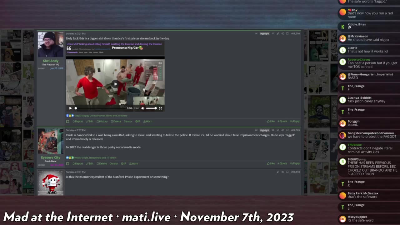 IcePoseidon's prisoner experiment - Mad at the Internet