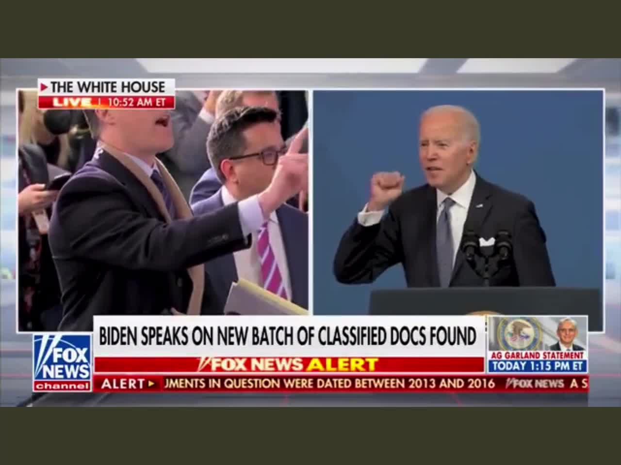 ANOTHER BATCH OF CLASSIFIED DOCUMENTS FOUND. Another Batch of Classified Documents Found in resident biden's DELAWARE GARAGE