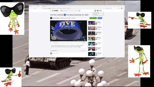 hangin out watching 12/23 news