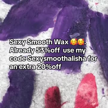 Discover How Hairs Stick to Wax After Waxing with Purple Seduction and Cherry Desire Hard Wax