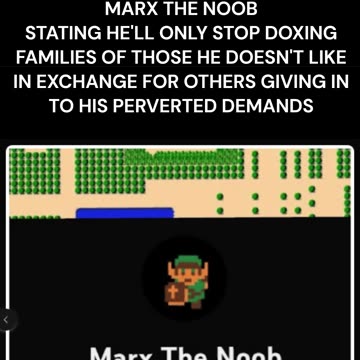 Marx the Noob is a Doxing Weirdo