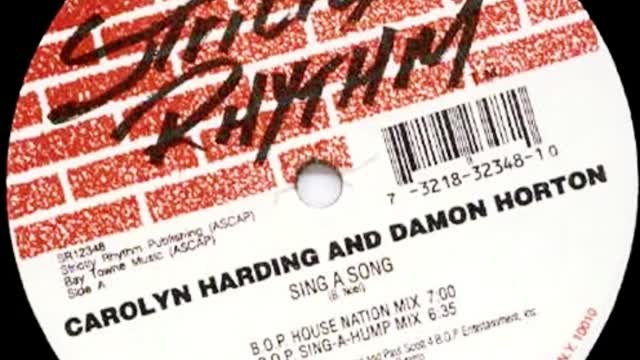 Carolyn Harding & Damon Horton - Sing-A-Song (B.O.P. House Nation Mix)