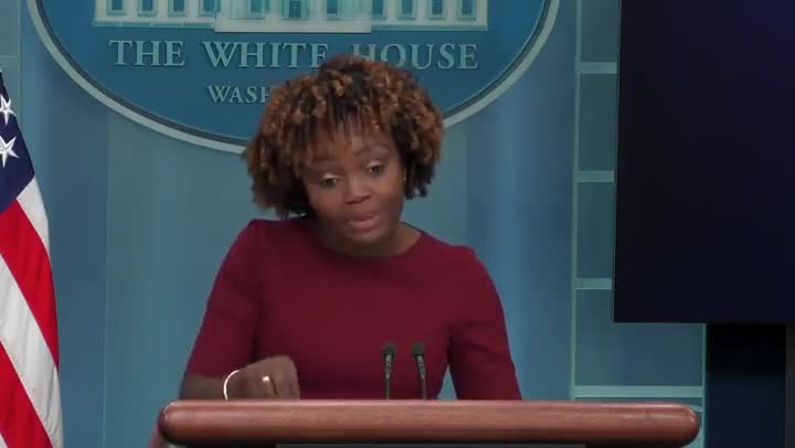 Karine Jean Pierre On Congress Rescinding Vax Mandate For Military
