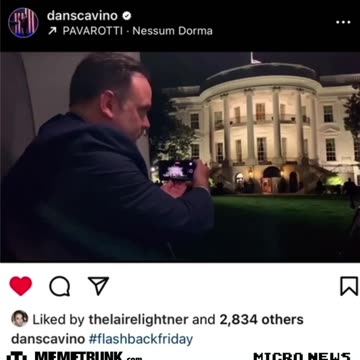 White House Nessum Dorma