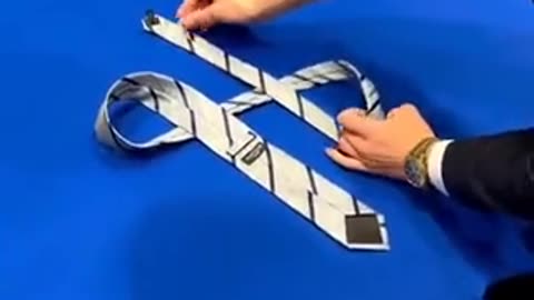 Quick way to tie a tie