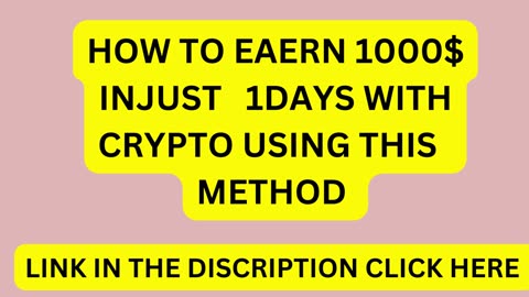 THE EASY WAY TO EARN MONEY