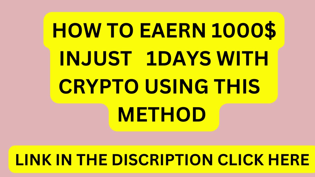 THE EASY WAY TO EARN MONEY