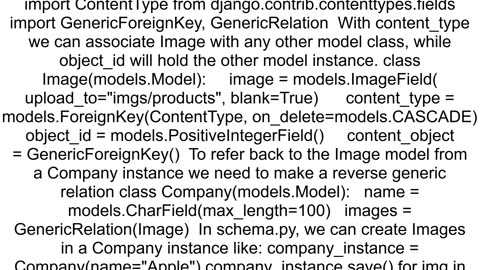 ForeignKey to multiple Models or Queryset