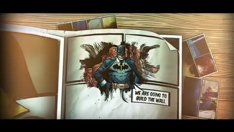 Still the most badass thing you will see "The Adventures of Trump Man"
