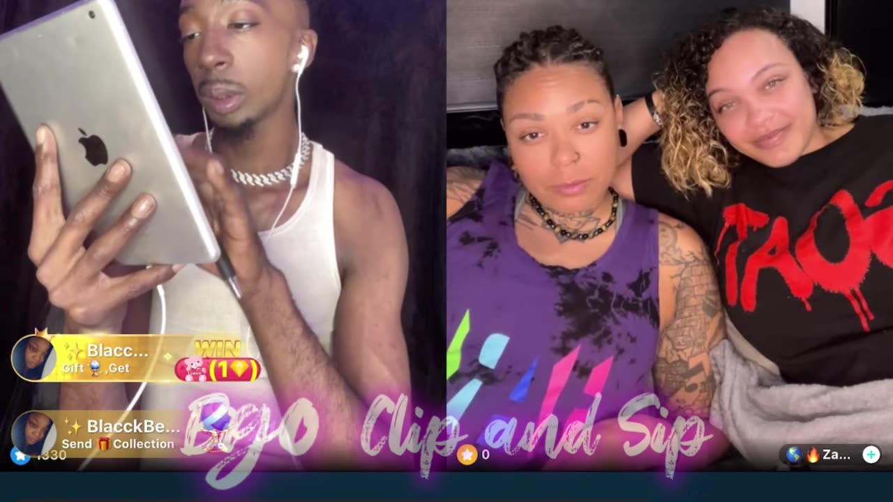 Kiwon talks to yetta n her girlfriend live from their brand new RV 4/2/24 #bigoclipandsip