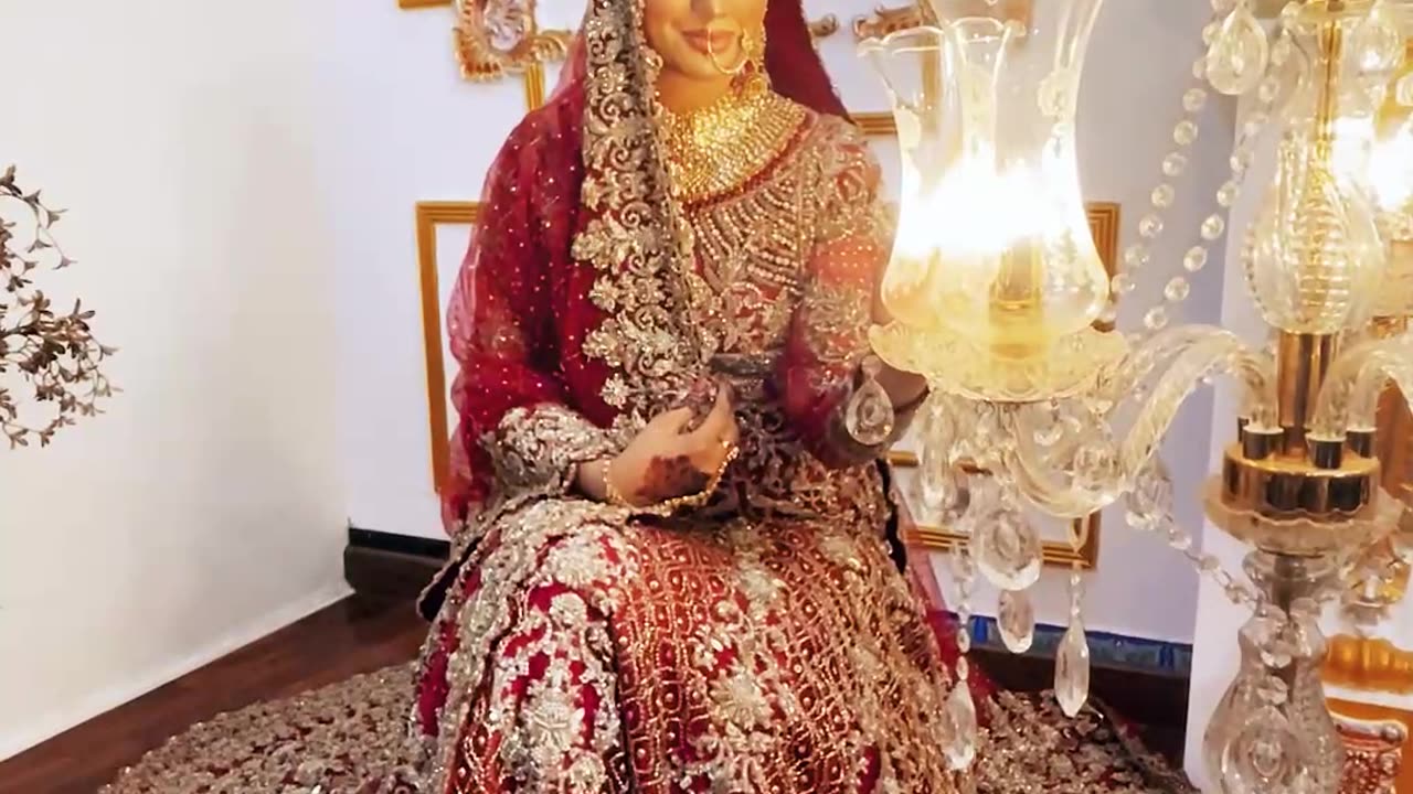 Afreen Jaffery Bridal Model Shoot