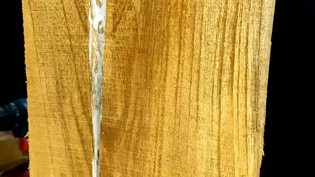 Wood Crack Repair #shorts