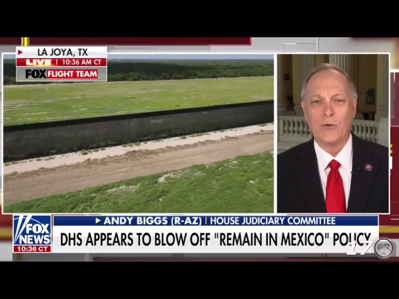 The Biden administration is ignoring the “remain in Mexico“ ordered by a federal judge.