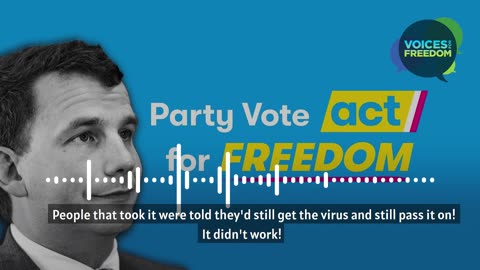 David Seymour publicly supports no-jab no-job!