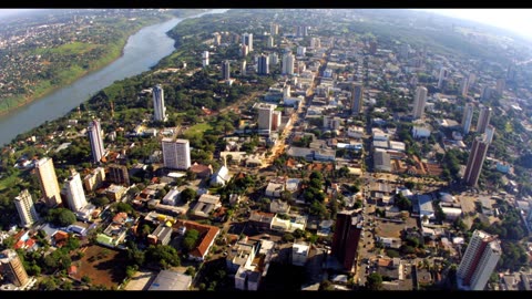 Cidade de Foz do Iguaçú no Estado do Paraná, Brasil - Fotos