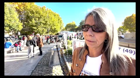 DES MORTS PAR OBLIGATION ET DANS L'INDIFFÉRENCE Manifestation à Aix-en-Provence le 18 Novembre 2023