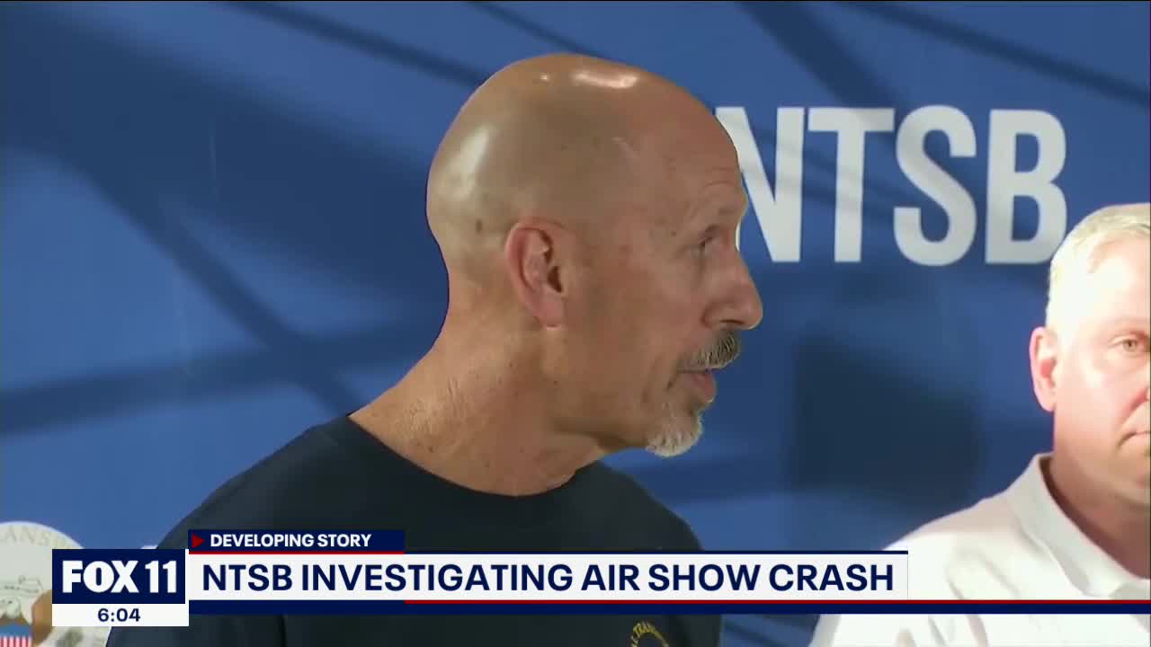 NTSB investigating Dallas air show crash