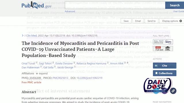 Dr Peterson Pierre on Heart Injury: Vaxed vs. Unvaxed