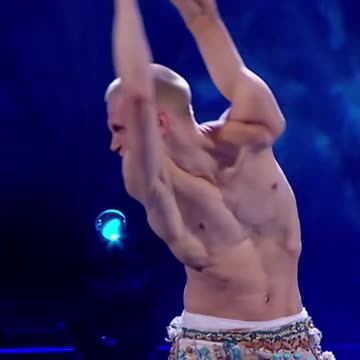 Did he BREAK HIS NECK ON STAGE ? Got talent 2023 viral