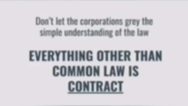 A beginners Common Law guide