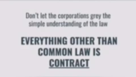 A beginners Common Law guide