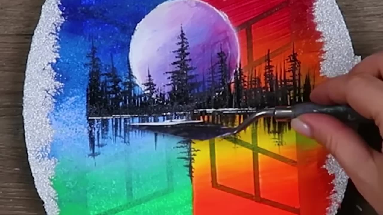 art by using colours