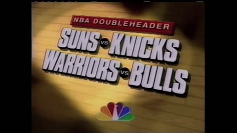 January 27, 1995 - Promo for Notre Dame-Boston College & NBA Doubleheader