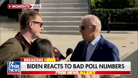 Biden in DENIAL When Confronted by Peter Doocy