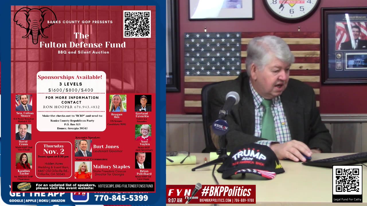 LIVESTREAM - Thursday 10/14 8:00am ET - Voice of Rural America with BKP