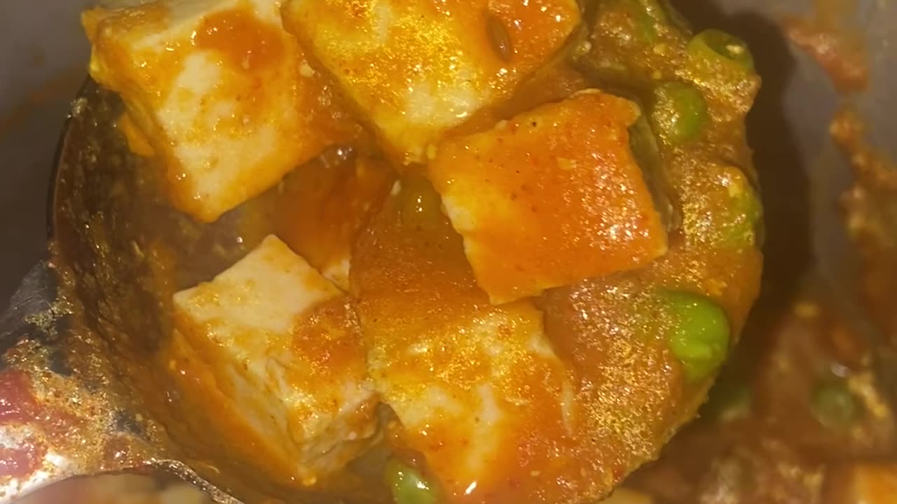 Matar paneer