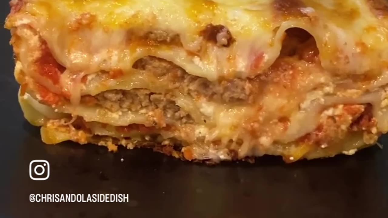 WHAT YOU THINK? LASAGNA