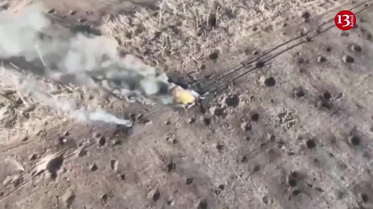 After their tanks came under fire in Ugledar, Russians tried to save their wounded fellow soldiers