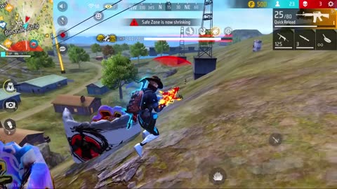 Free Fire Rushed Game Play