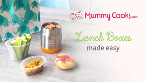 Mommy cooks food flask