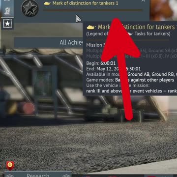 Track your Legend of Victory Achievement Status to get the BM-31-12! [War Thunder] #shorts